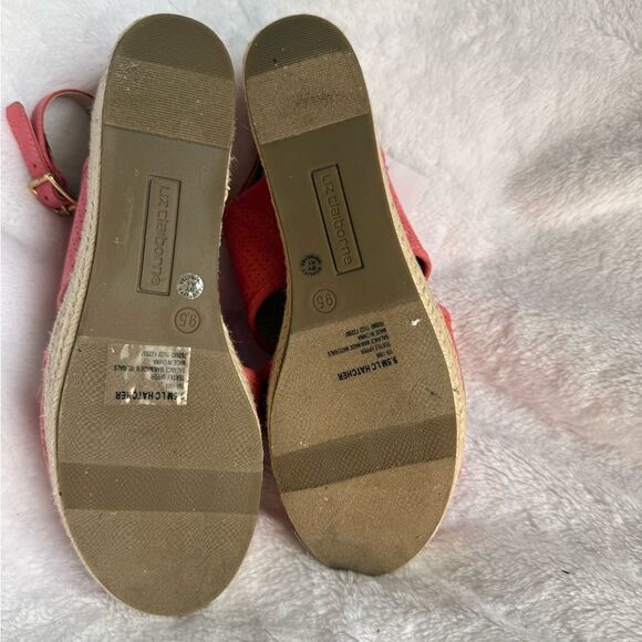 Liz Claiborne Coral Wedge Sandals - Picture 5 of 5